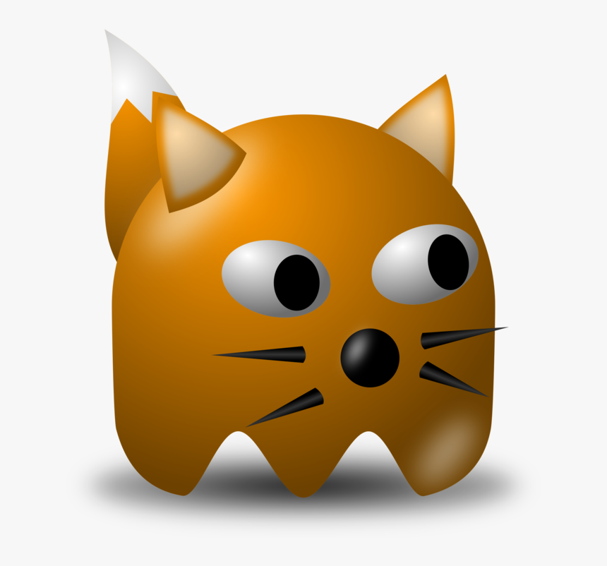 Head,small To Medium Sized Cats,whiskers - Free Clip Fox Art, HD Png Download
