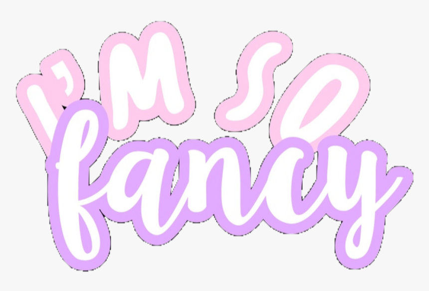 Kawaii Transparent Words Cute Pink Purple Font Transparent - Calligraphy, HD Png Download
