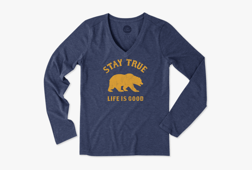 Women S California Golden Bears Stay True Long Sleeve - University Of California, Berkeley, HD Png Download