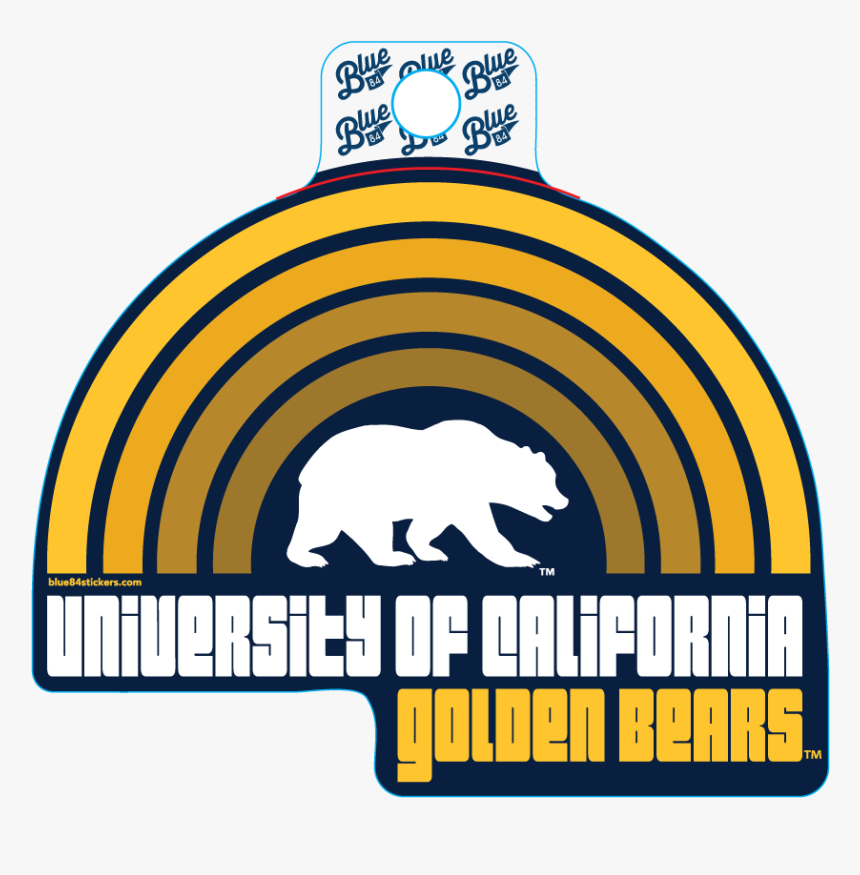 Sticker Retro Rainbow Lifestyle-bear School Name, HD Png Download