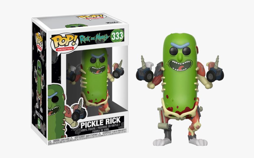 Pickle Rick Funko Pop, HD Png Download
