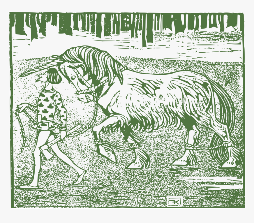 Line Art,wildlife,coloring Book - Friedrich König Painter, HD Png Download