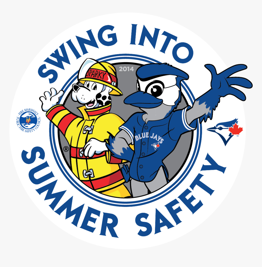 Swing Into Summer Safety Logo - Sparky The Fire Dog, HD Png Download