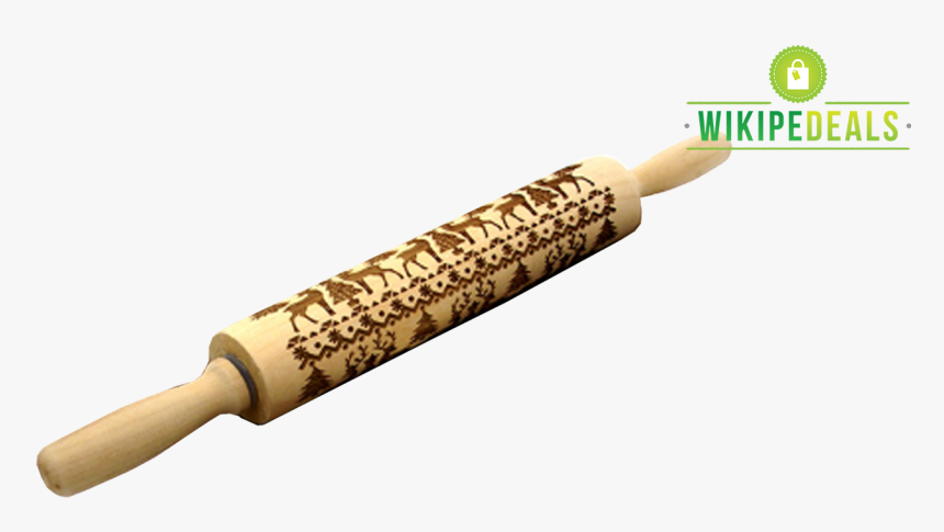 Yuletide Rolling Pin - Rolling Pin, HD Png Download