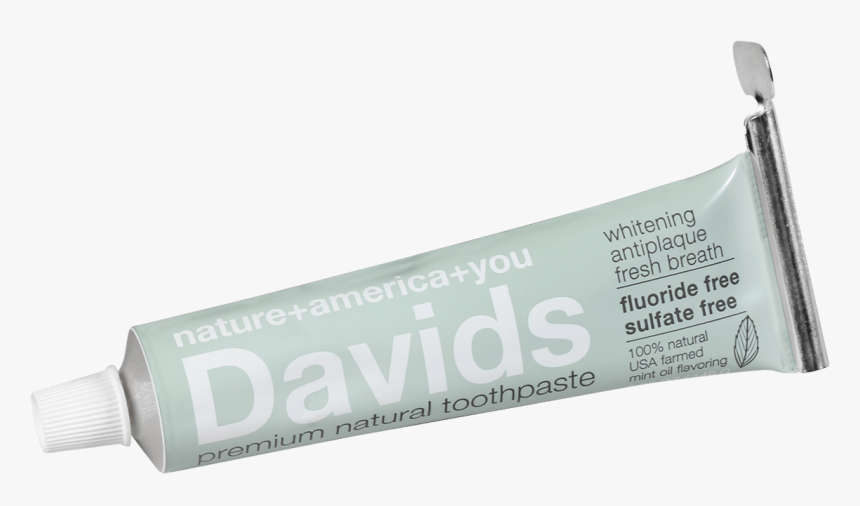 Davids Natural Toothpaste - Label, HD Png Download