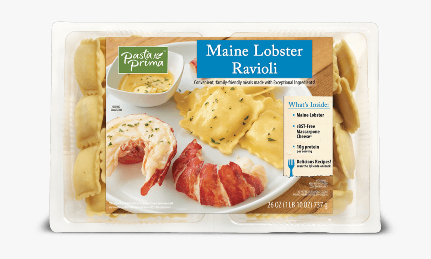 Maine Lobster Ravioli - Meat, HD Png Download