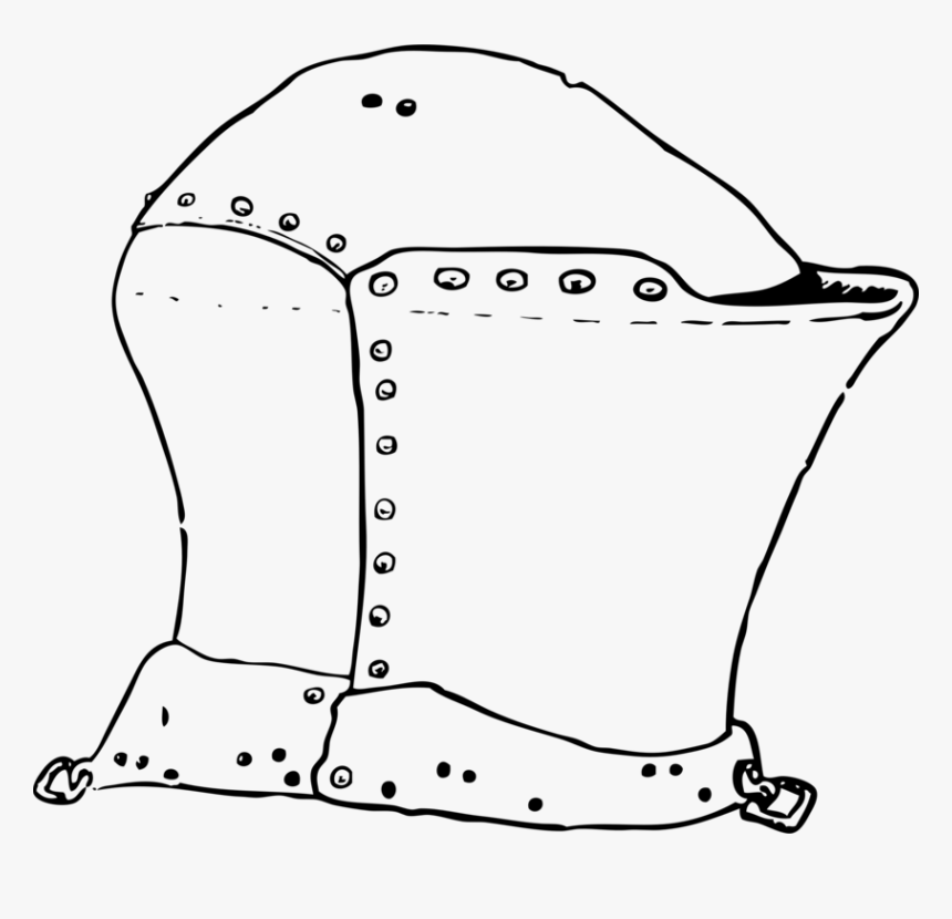 Monochrome Photography,head,shoe - Dessin Casque Chevalier À Colorier, HD Png Download