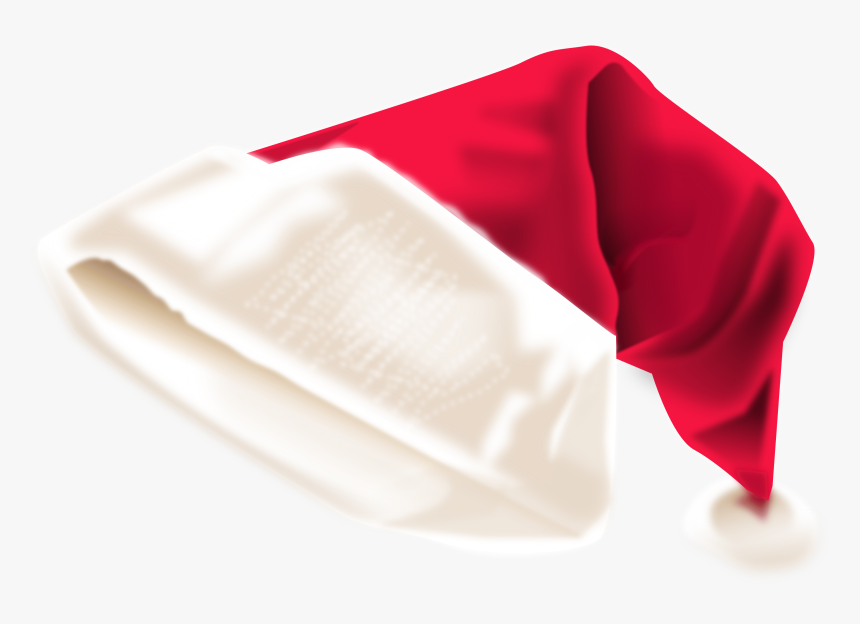 Clipart Design Of Santa Claus Christmas Red Hat - Red Hat Santa Claus, HD Png Download