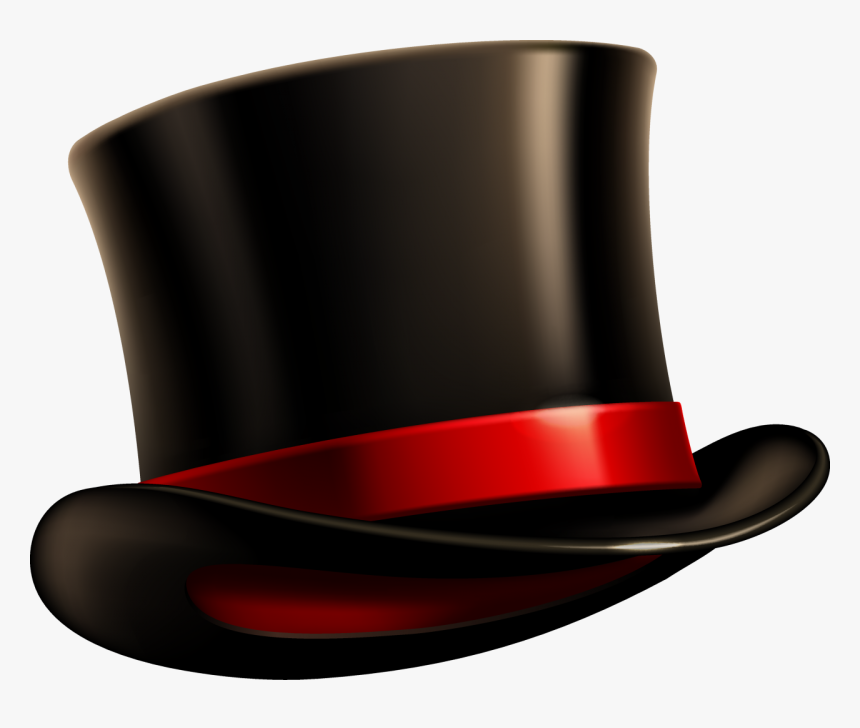 Black Top Hat Png Image - Cylinder Hat Png, Transparent Png