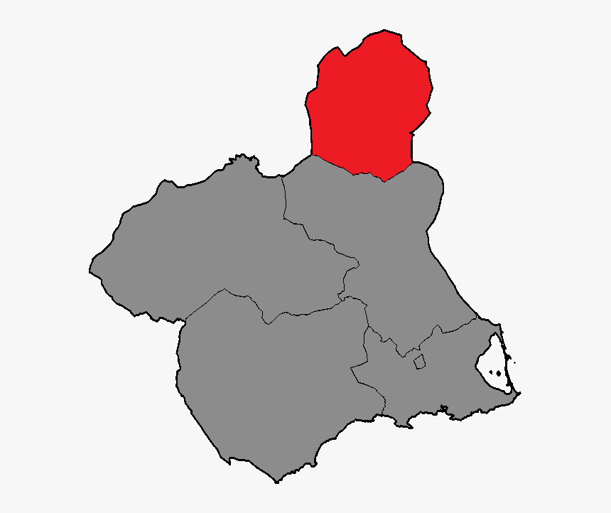 Mapa Region De Murcia, HD Png Download