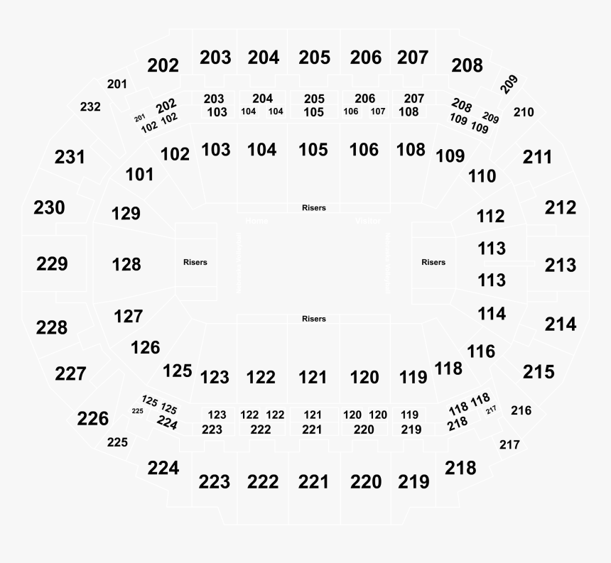 Mohegan Sun Arena Seating Chart, HD Png Download