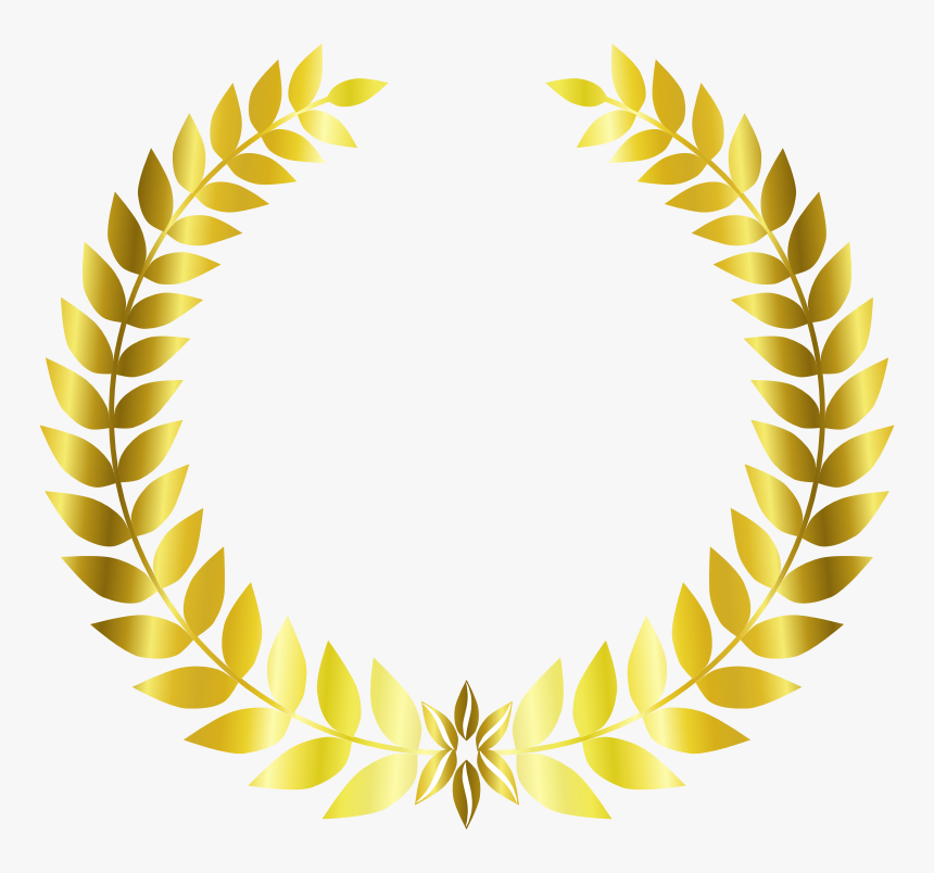 Gold Laurel Wreath - Laurels Png, Transparent Png