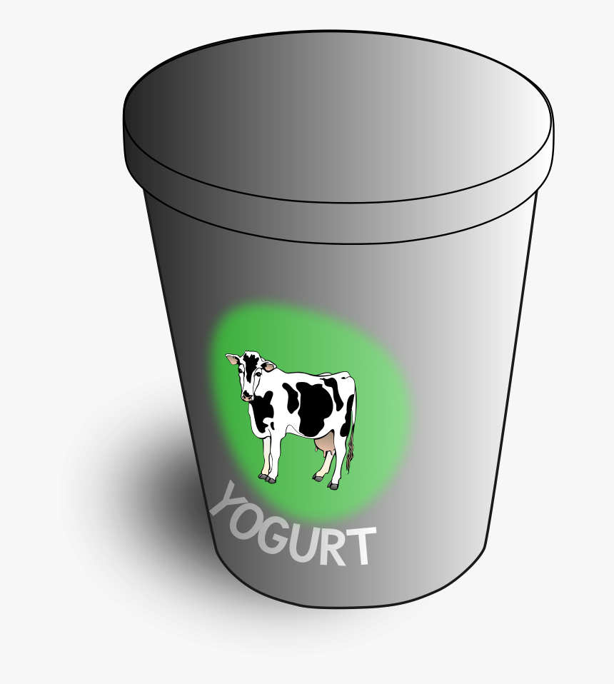 Yogurt Art Design Svg Clip Arts - Carton Yogurt Clipart Transparent Background, HD Png Download
