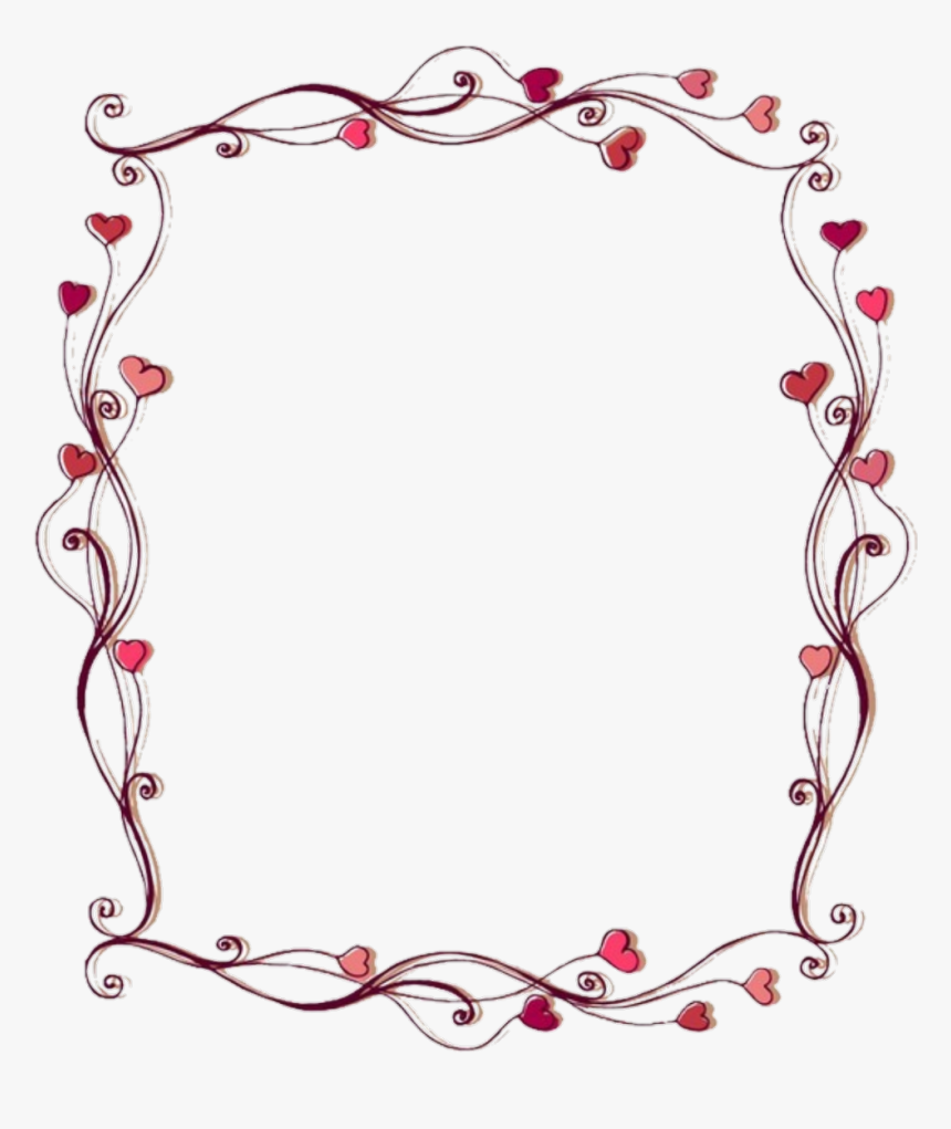 Transparent Clipart Frames And Borders - Modelo De Convite Online, HD Png Download