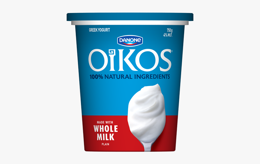 Oikos Plain Greek Yogurt - Sour Cream, HD Png Download