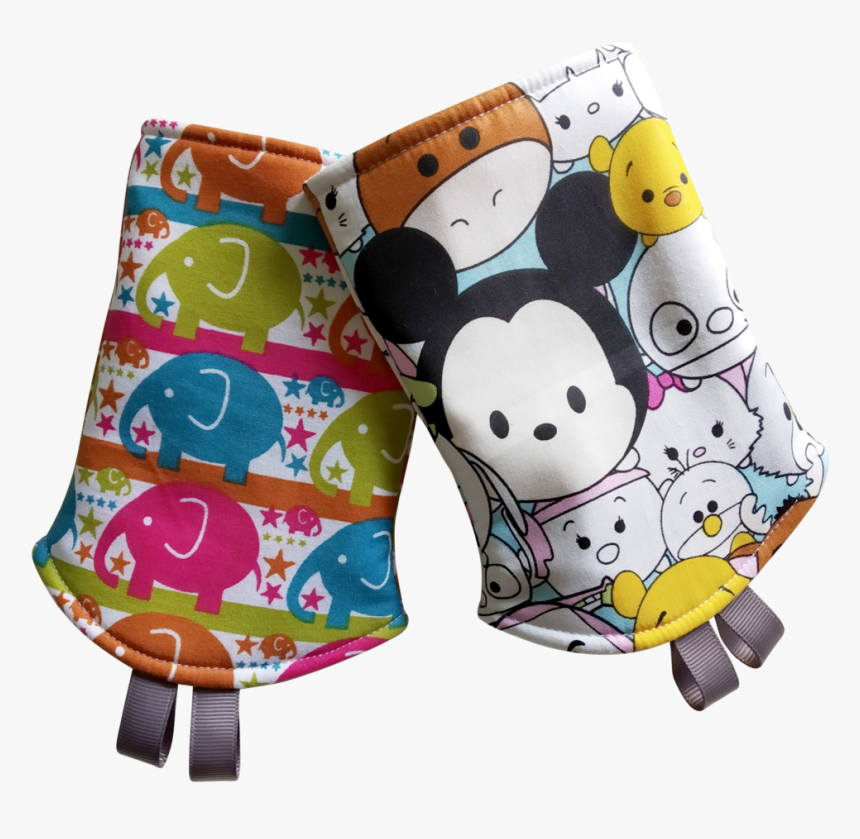Elephants With Mickey Tsum Tsum In Reverse Straight - Cartoon, HD Png Download