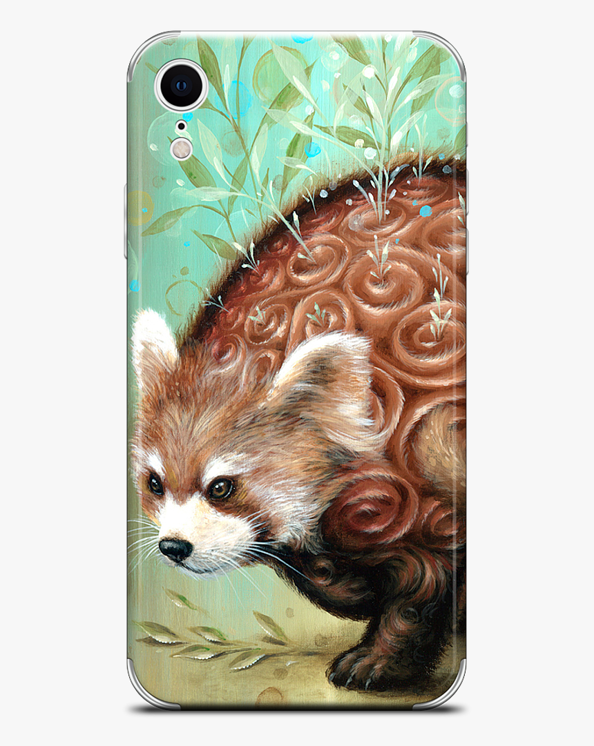 Red Panda Iphone Skin 
 Data Mfp Src //cdn - Mobile Phone, HD Png Download
