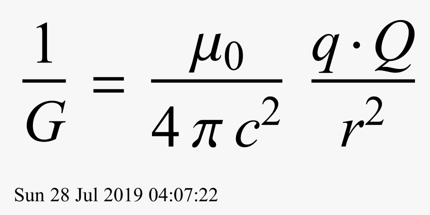 Gravitational Constant, HD Png Download