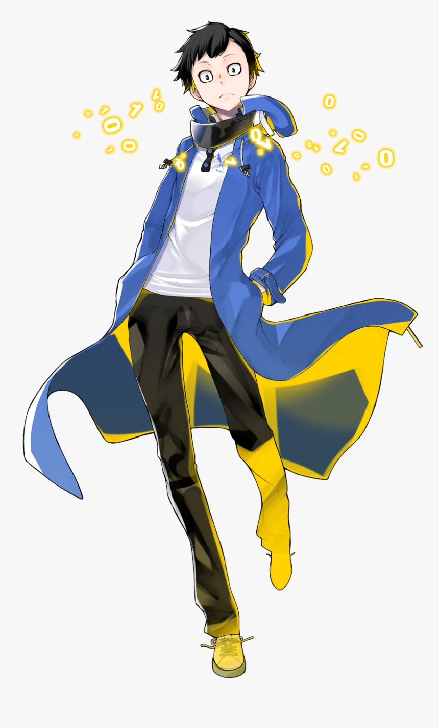 Keisuke Amazawa Isn T Just Generic Video Game Protagonist - Digimon Story Cyber Sleuth Hacker's Memory Protagonist, HD Png Download