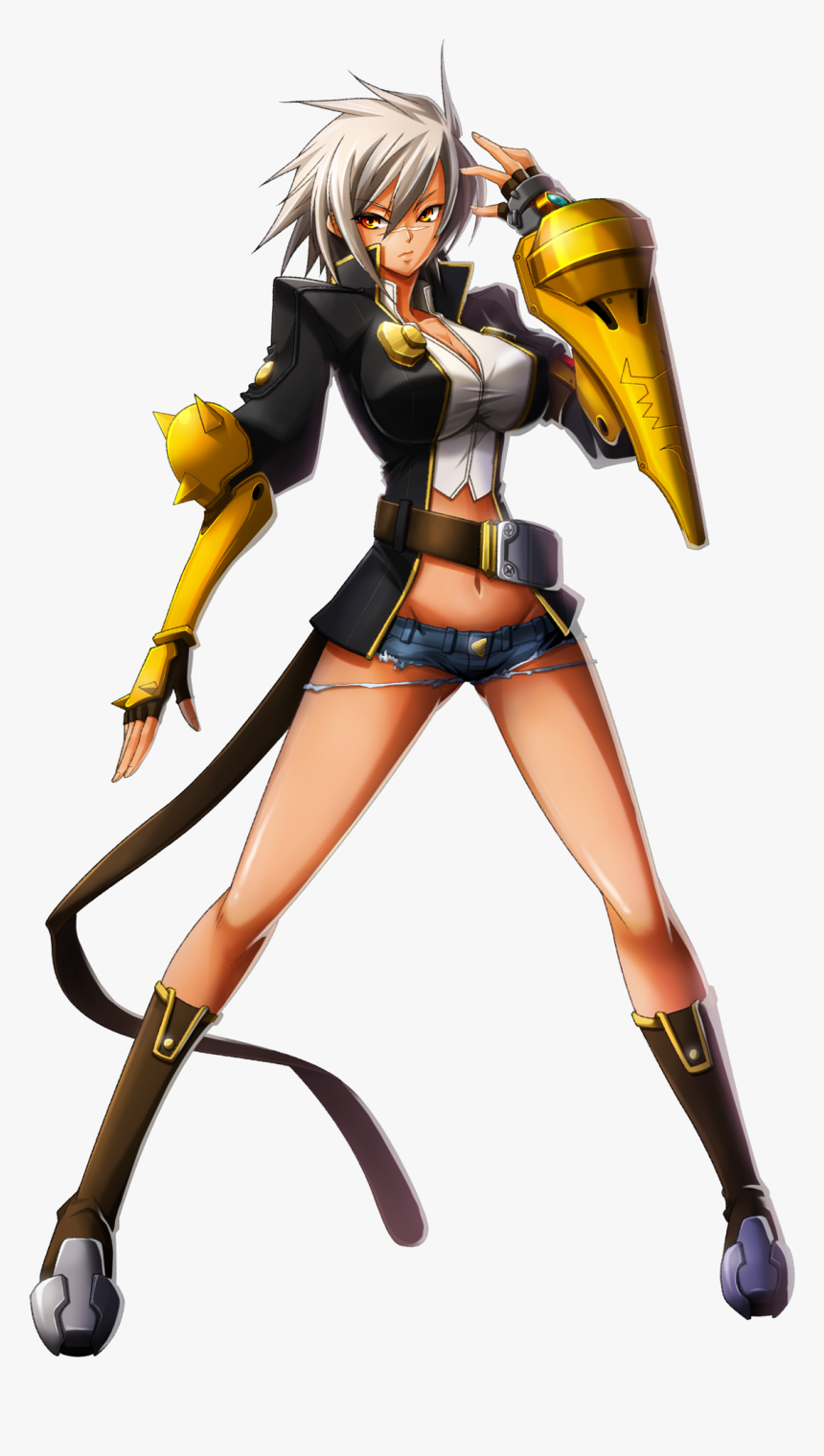 Bullet From Blazblue In The Ga-hq Video Game Character - Bullet Blazblue, HD Png Download