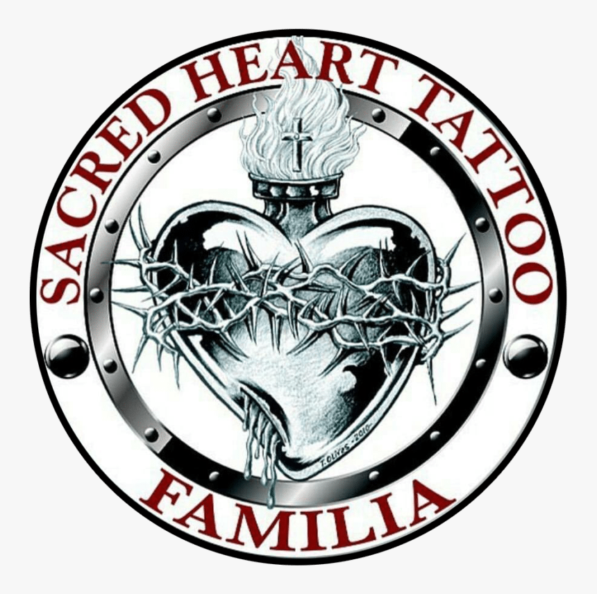 #1 Las Vegas Tattoo Shop, Koolsville & Sacred Heart - Sacred Heart Tattoo, HD Png Download