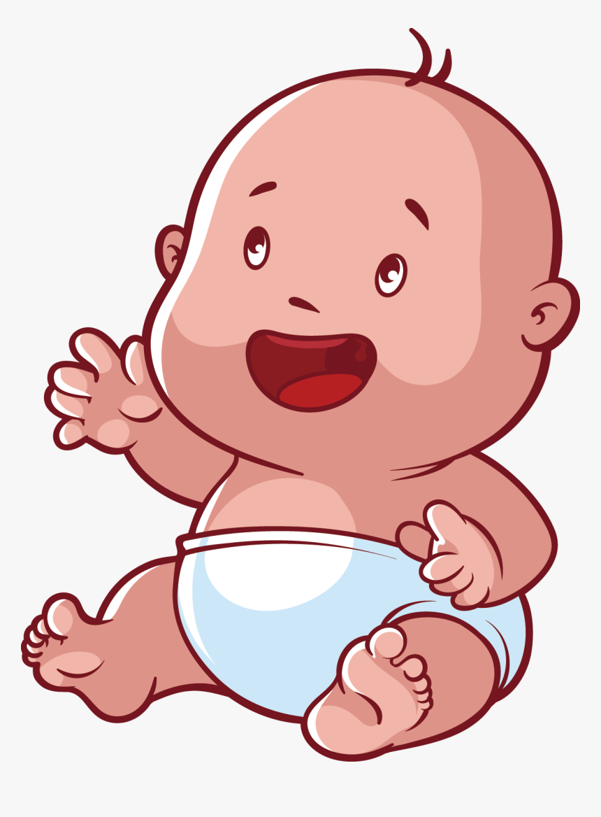 Finger Clipart Baby Finger - Transparent Crying Baby Clipart, HD Png Download