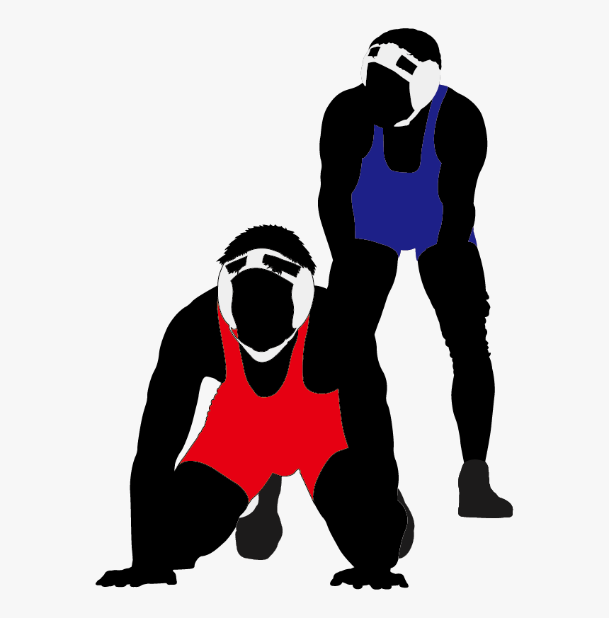 Wrestling Euclidean Vector Clip Art - Wrestling Vector Png, Transparent Png