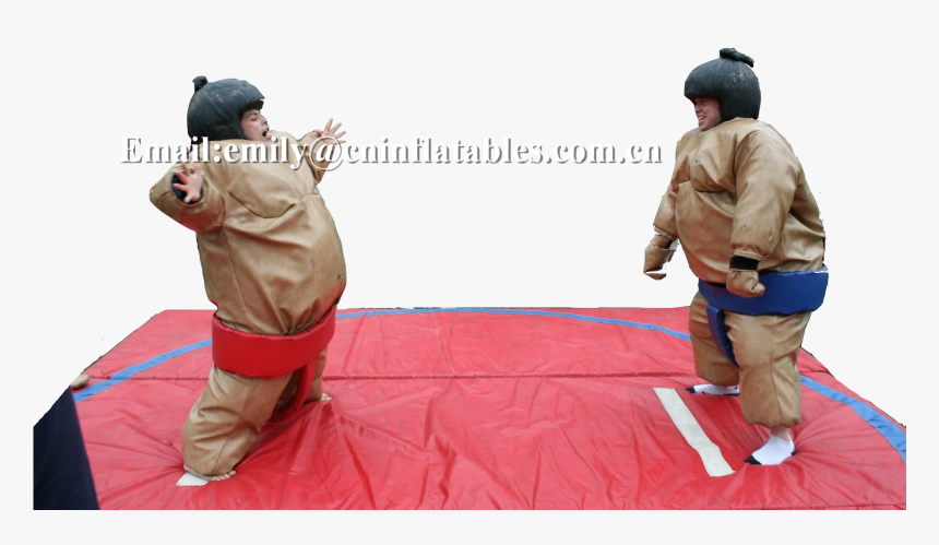 Children Fighting Sumo Suits With Paddings, Sumo Wrestling - Rent Sumo Wrestler Suit, HD Png Download