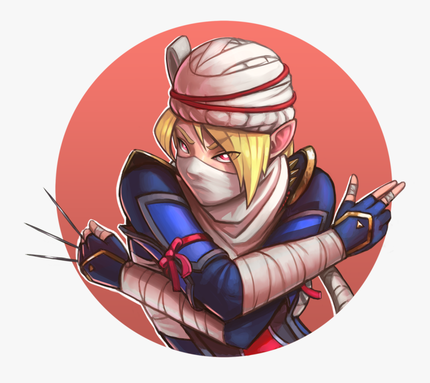 Circle Portrait 1 Sheik By I Am Knot - Princess Zelda, HD Png Download