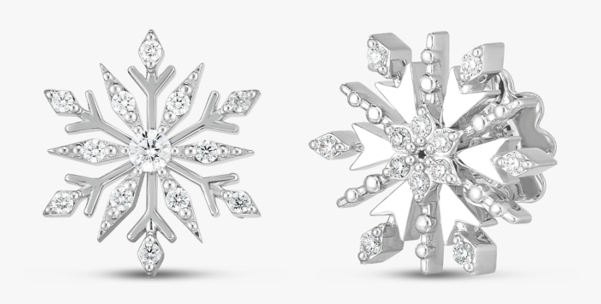Roberto Coin Frozen Earrings, HD Png Download