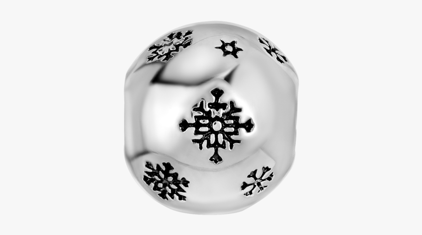 Silver Snowflake Bead For Dbw Interchangeable Bracelets - Ring, HD Png Download
