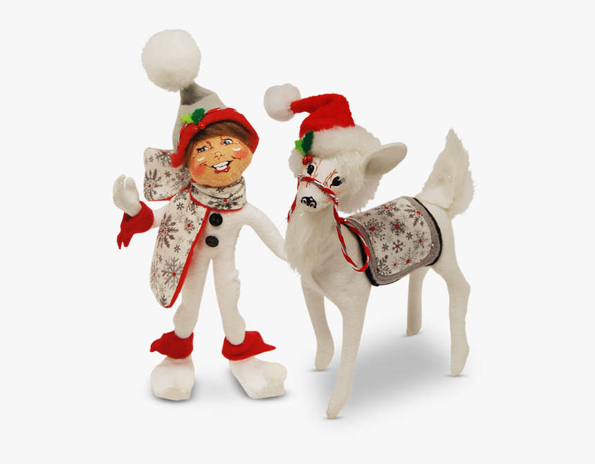 Silver Snowflake Collection - Stuffed Toy, HD Png Download