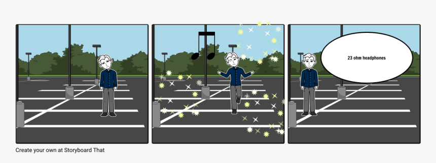 Hit By Car Storyboard, HD Png Download