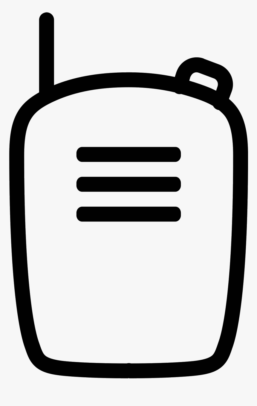 Radio Walkie Talkie Icon, HD Png Download