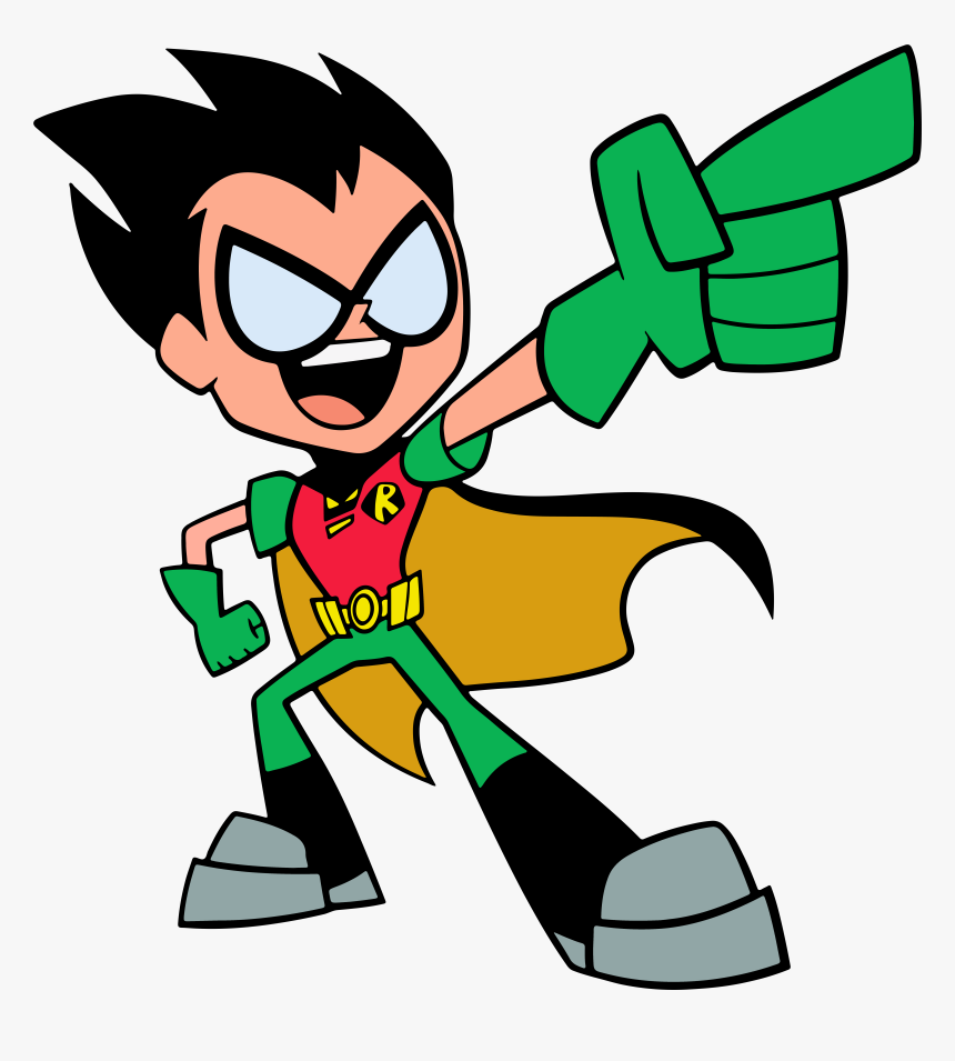 Teen Titans Robin Clip, HD Png Download