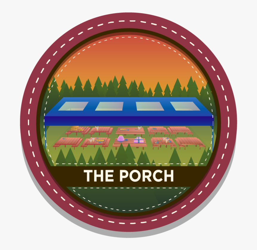 Porch Badge 6july 04 - Circle, HD Png Download