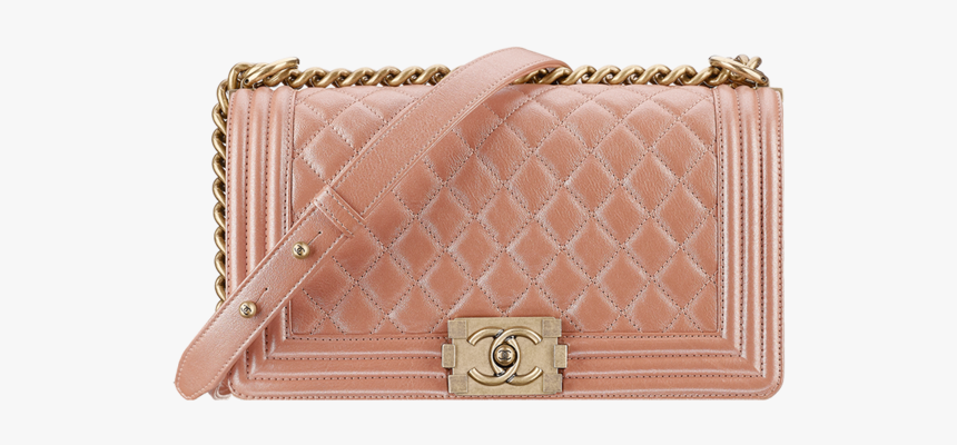 Chanel Boy Bag Rose, HD Png Download