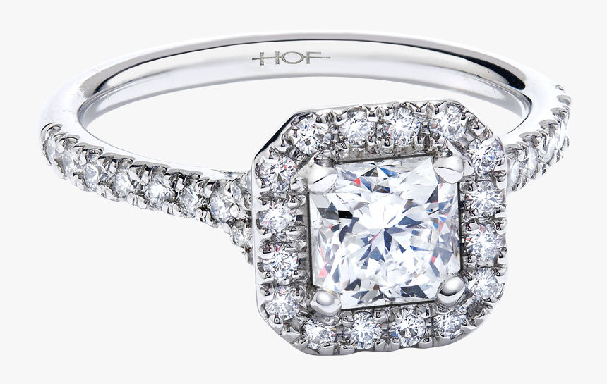 Hearts On Fire Transcend Single Halo Ring - Hbrtcd0110plb C, HD Png Download