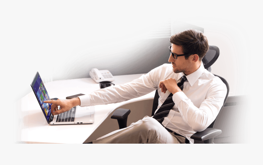 Business People Sitting Png, Transparent Png