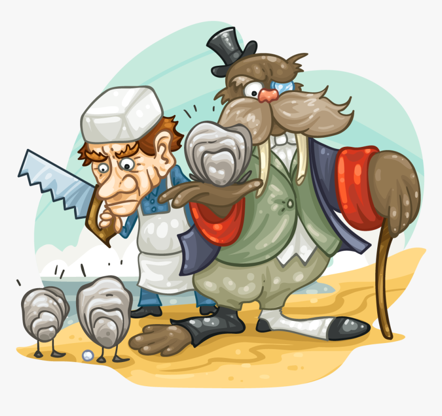 Walrus And Carpenter Clipart, HD Png Download