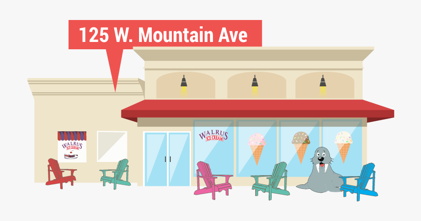 Storefront-1 - Cartoon, HD Png Download