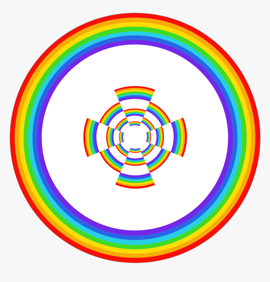 Rainbow Star, HD Png Download