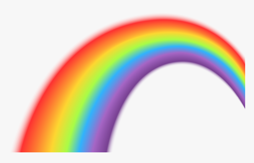 Rainbow Sky Font - Rainbow On Transparent Background, HD Png Download