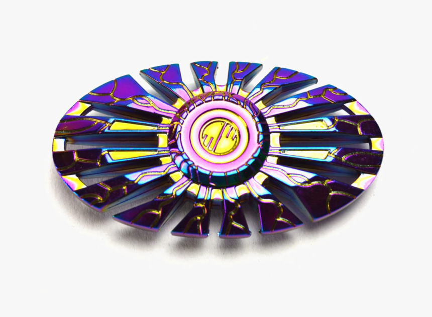 Rainbow Fidget Spinner Transparent Images - Circle, HD Png Download