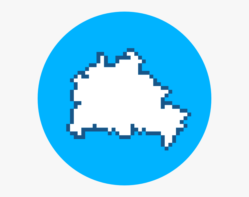 Berlin Pixel Map Svg Clip Arts - Pixel, HD Png Download