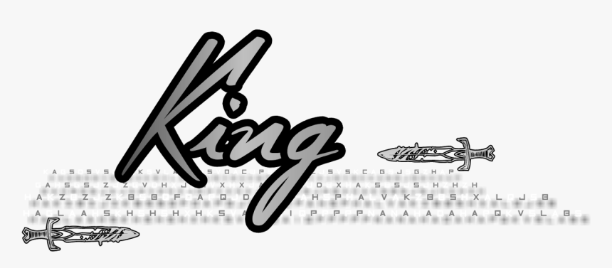 Calligraphy , Png Download - Ak King Text Png, Transparent Png