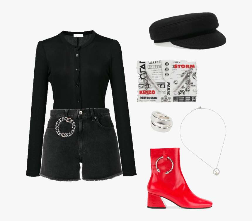 Red Flames - Basic Pump, HD Png Download