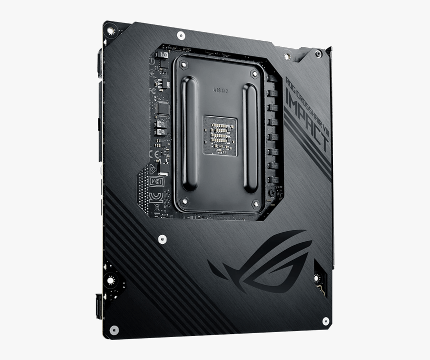 Rog Crosshair Viii Impact, Amd X570 Chipset, Am4, Mini-dtx - Crosshair Viii Impact, HD Png Download
