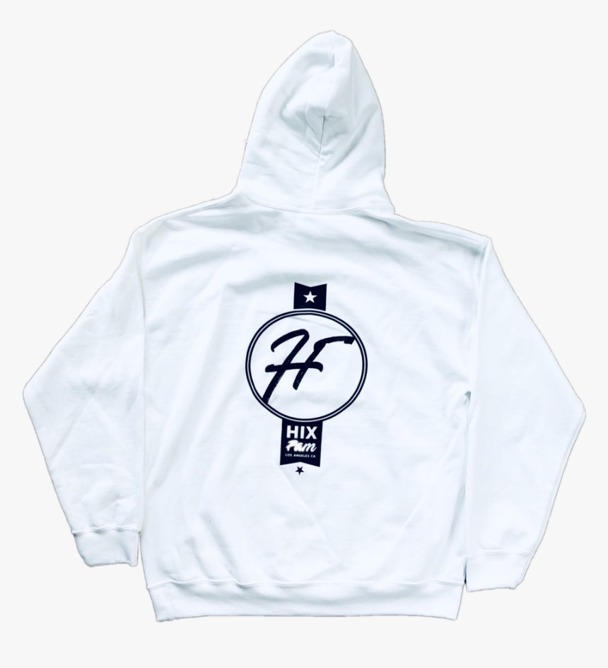 White Hoodie Back, HD Png Download