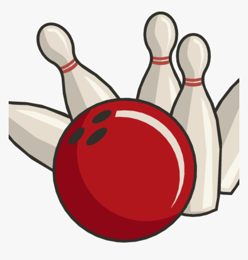 Bowling Clipart Free Clipartix For Teachers - Clip Art Bowling Pins, HD Png Download